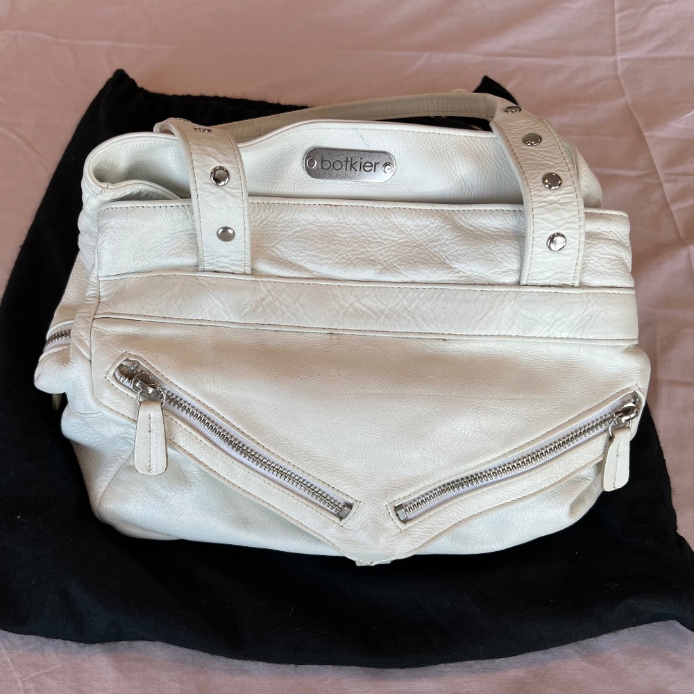 Botkier White Leather Bag